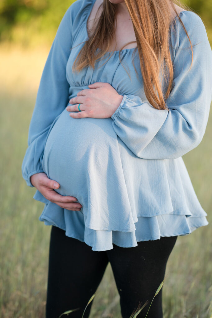 Maternity photo by Utah County Family Photographer